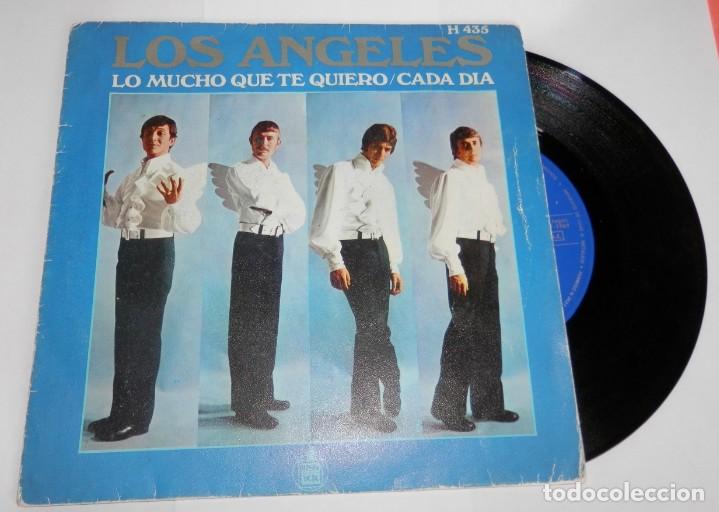 Discos de vinilo: DISCO SINGLE VINILLO DE LA BANDA LOS ANGELES - Foto 1
