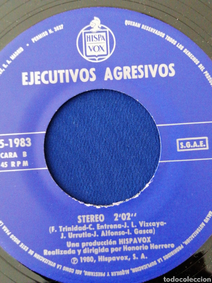 Discos de vinilo: EJECUTIVOS AGRESIVOS (MARI PILI) - Foto 5