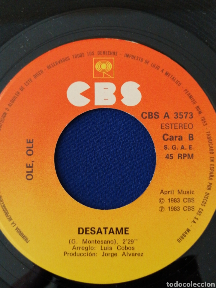 Discos de vinilo: OLE OLE (DAME) - Foto 6
