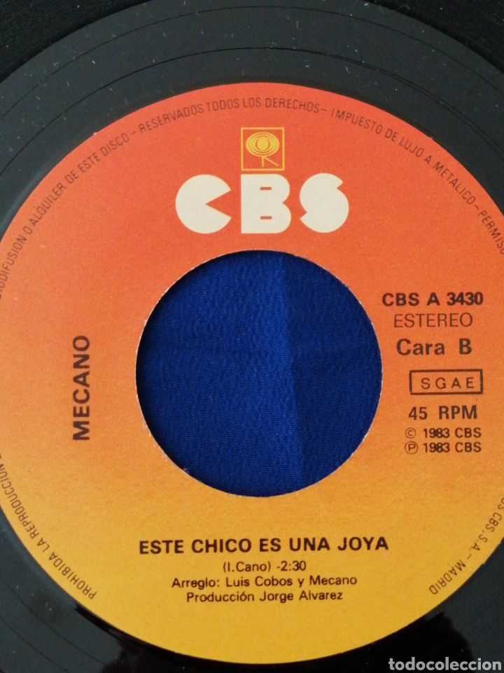 Discos de vinilo: MECANO (BARCO A VENUS - ESTE CHICO ES UNA JOYA) - Foto 8