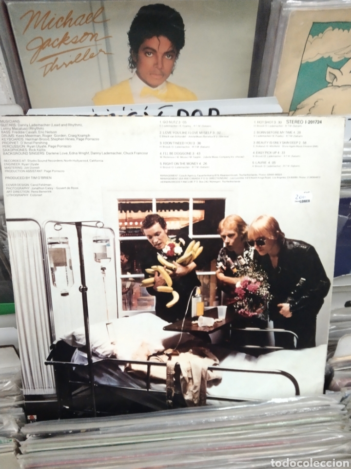 Discos de vinilo: Go nutz herman brood & his wild romance - Foto 2