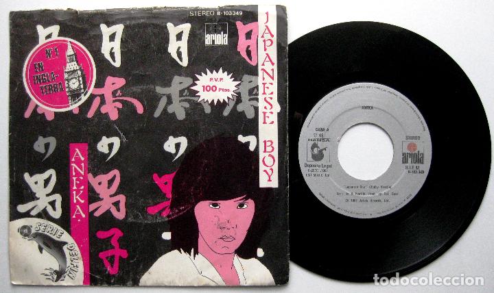 Discos de vinilo: Aneka - Japanese Boy - Single Ariola / Hansa 1981 BPY - Foto 1