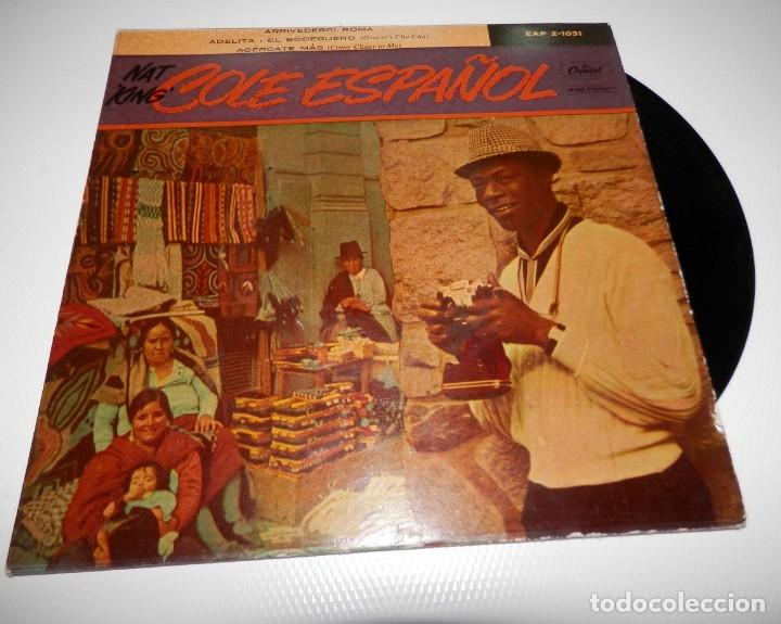 Discos de vinilo: DISCO SINGLE VINILLO DE NAT KING COLE - Foto 1