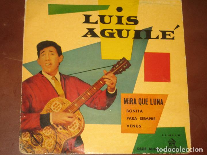 Discos de vinilo: LUIS AGUILE - 1960 - DISCO RARO - Foto 1