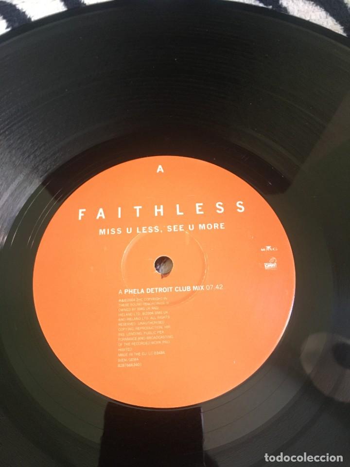 Discos de vinilo: Faithless &lrm;&ndash; Miss U Less, See U More - Foto 4