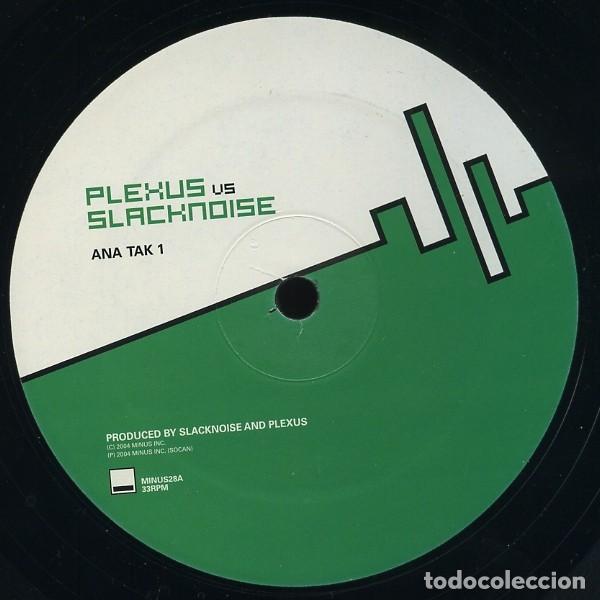 Discos de vinilo: Slacknoise vs. Plexus &lrm;&ndash; Ana Tak 12&rdquo; techno minimal - Foto 1