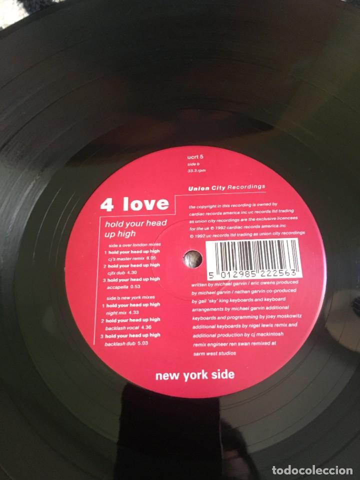 Discos de vinilo: 4 Love &lrm;&ndash; Hold Your Head Up High - Foto 5