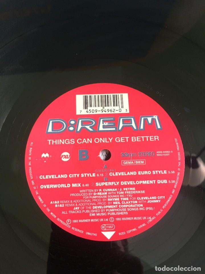 Discos de vinilo: D:Ream &lrm;&ndash; Things Can Only Get Better - Foto 4