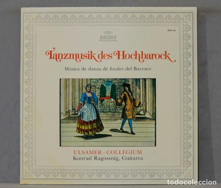Discos de vinilo: LP. Ragossnig. MUSICA DANZA BARROCO