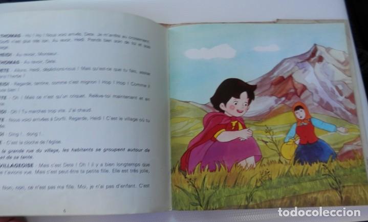 Discos de vinilo: CUENTO Y DISCO SINGLE VINILLO DE LA SERIE HEIDI - Foto 2
