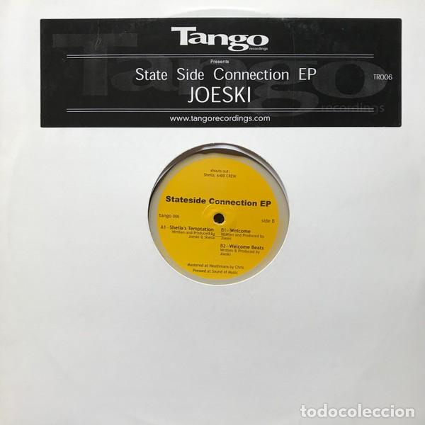 Discos de vinilo: Joeski &lrm;&ndash; State Side Connection EP disco de vinilo house - Foto 1