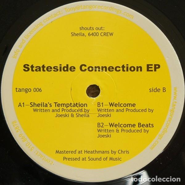 Discos de vinilo: Joeski &lrm;&ndash; State Side Connection EP disco de vinilo house - Foto 3