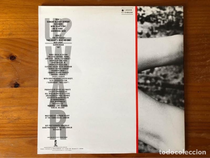 Discos de vinilo: U2 WAR - 1983 - Foto 2