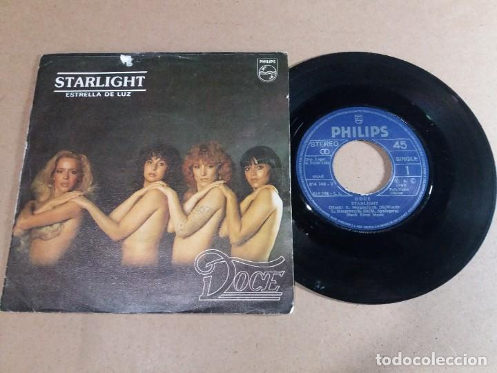 Discos de vinilo: DOCE / STARLIGHT / SINGLE 7 PULGADAS - Foto 1