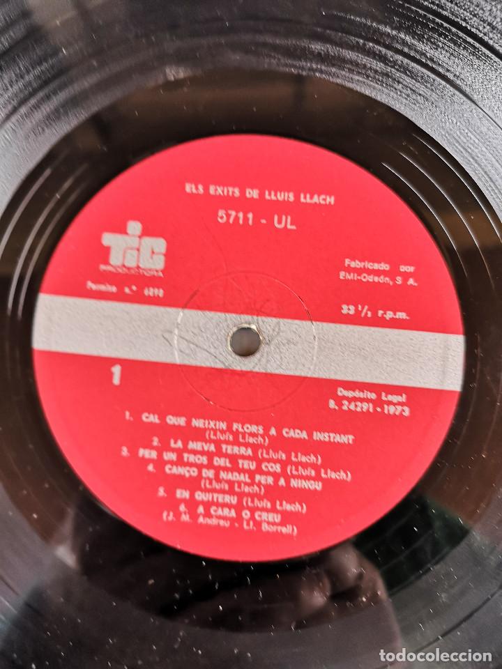 Discos de vinilo: VINILO LP - ELS EXITS DE LLUIS LLACH - Concentric - Foto 4
