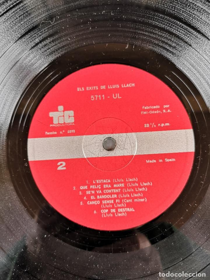 Discos de vinilo: VINILO LP - ELS EXITS DE LLUIS LLACH - Concentric - Foto 5