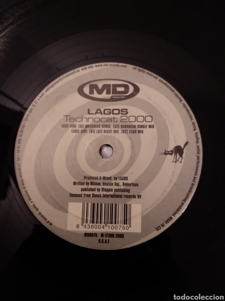 Discos de vinilo: LAGOS - TECHNOCAT 2000 - ES.00 - Foto 1