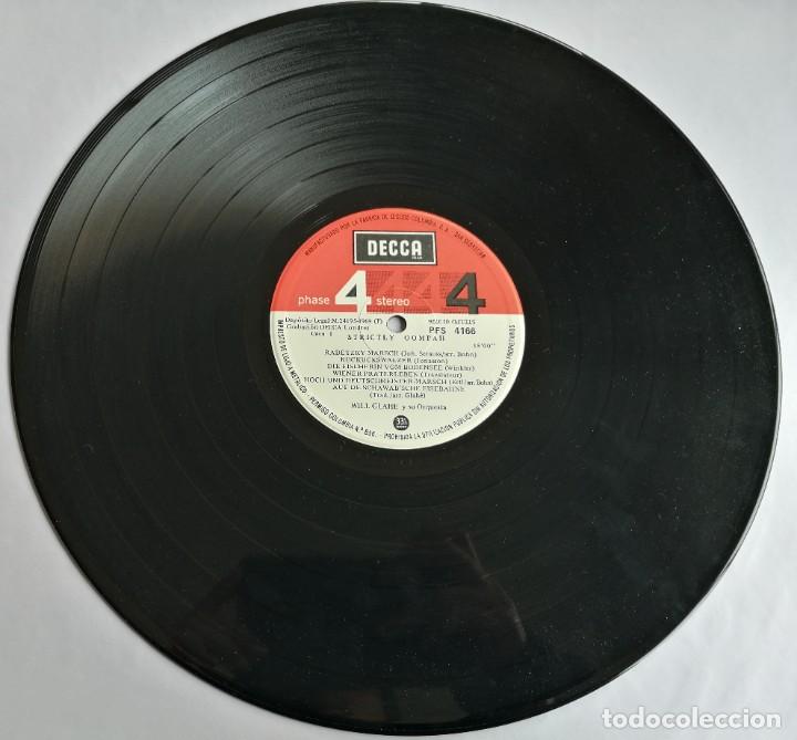 Discos de vinilo: Will Glah&eacute; y Su Orquesta, Strictly Oompah, Decca PFS 4166 - Foto 3
