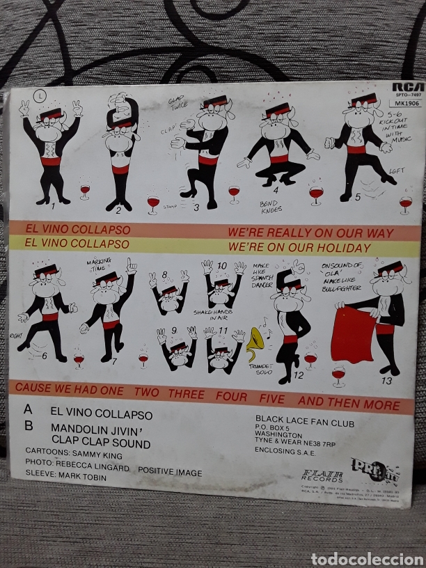 Discos de vinilo: Black Lace &lrm;&ndash; El Vino Collapso - Foto 2