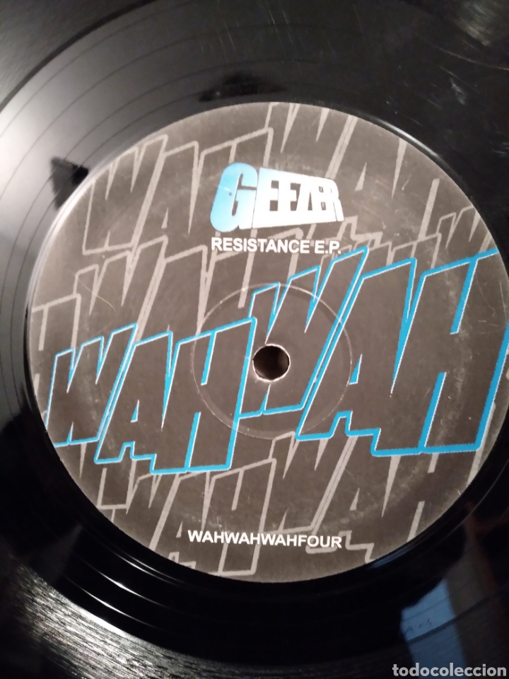 Discos de vinilo: GEEZER - RESISTANCE E.P. - UK.03 - TECHNO ACID - Foto 2
