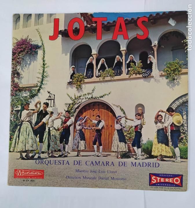 Discos de vinilo: JOTAS - ORQUESTA DE CAMARA DE MADRID - LP. TDKDA2 - Foto 1