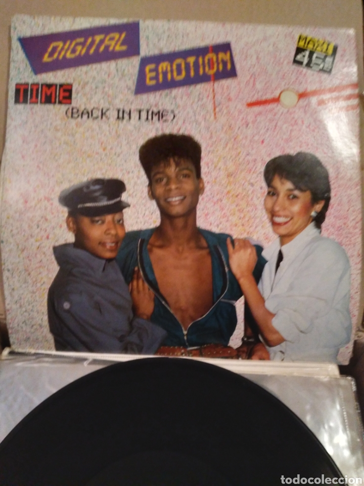 Discos de vinilo: DIGITAL EMOTION - TIME (BACK EN TIME) ES.85 - Foto 1