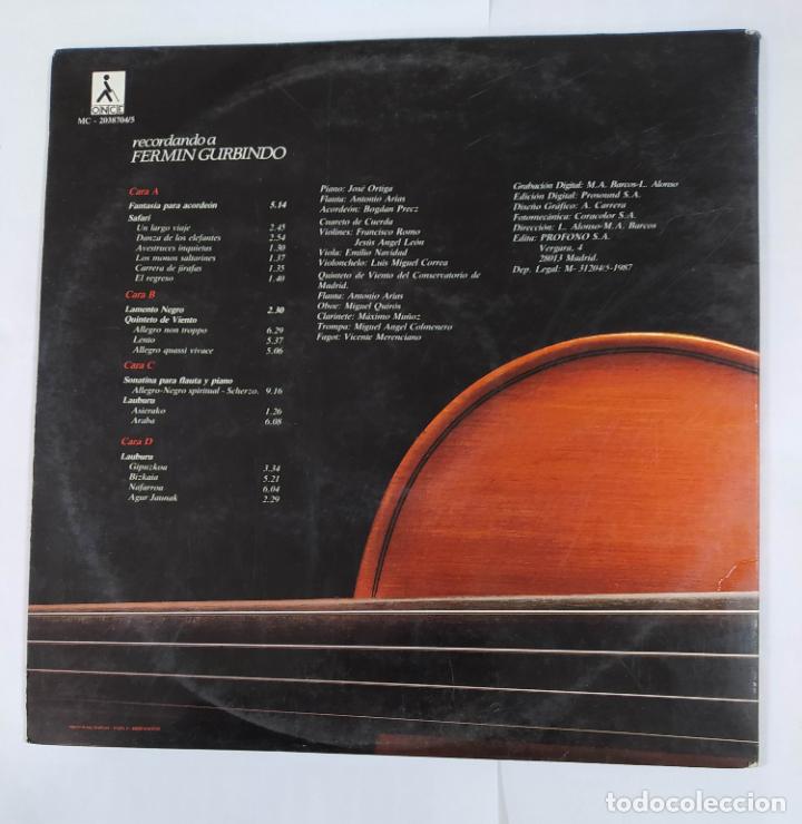 Discos de vinilo: RECORDANDO A FERMIN GURBINDO. DOBLE LP. TDKDA2 - Foto 2