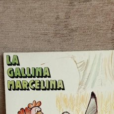 Discos de vinilo: CUENTOS INFANTILES: LA GALLINA MARCELINA. Lote 324403508