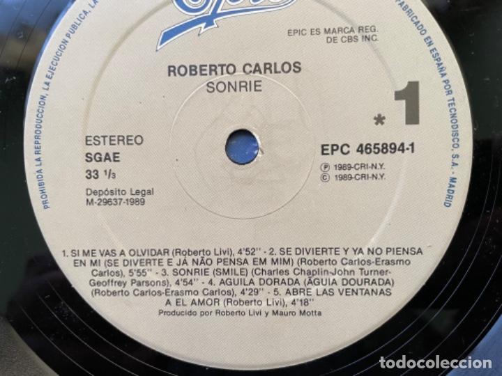 Discos de vinilo: ROBERTO CARLOS - SONRIE - Foto 5