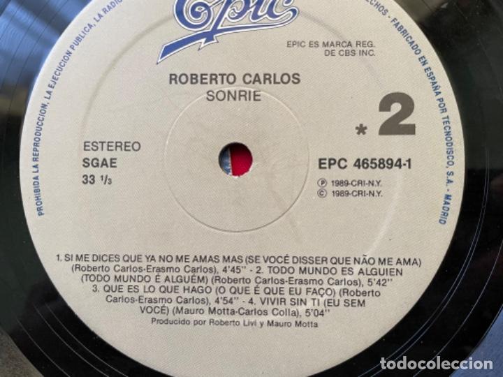 Discos de vinilo: ROBERTO CARLOS - SONRIE - Foto 8