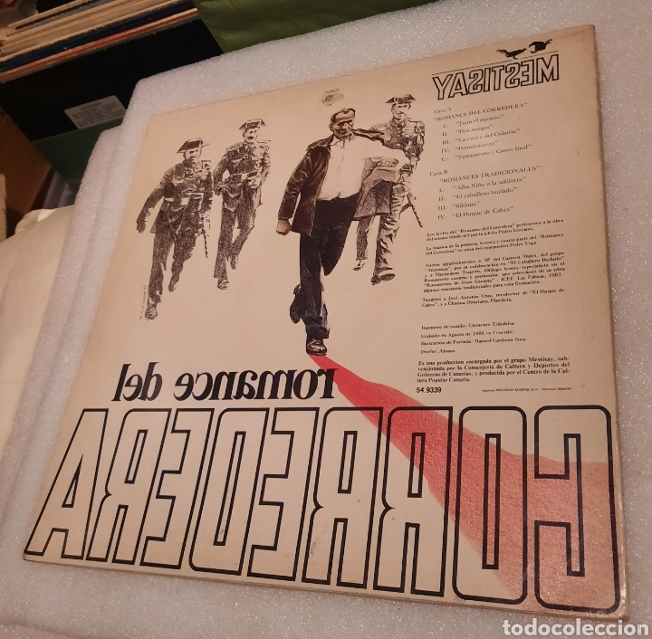 Discos de vinilo: Mestisay - romance del corredera - Foto 2