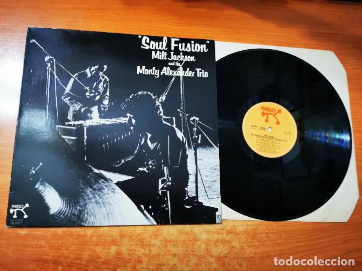 Discos de vinil: MILT JACKSON AND THE MONTHY ALEXANDER TRIO Soul fusion LP VINILO DEL A&Ntilde;O 1982 CONTIENE 8 TEMAS