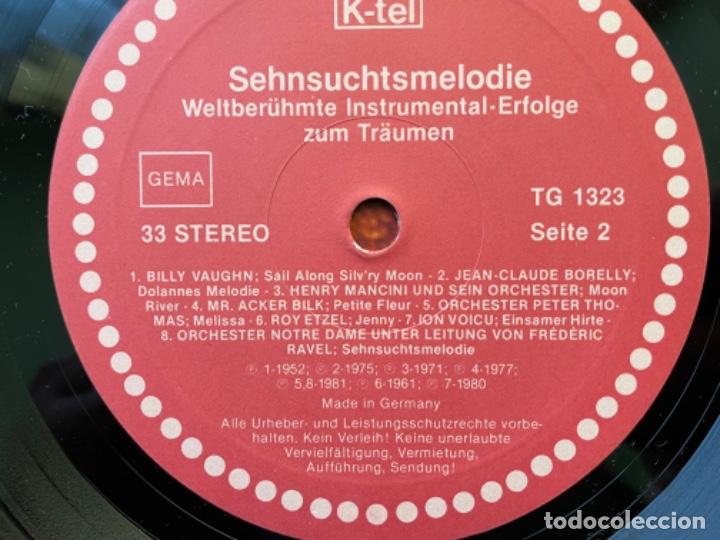 Discos de vinilo: SEHNSUCHTS - MELODIE - Foto 7