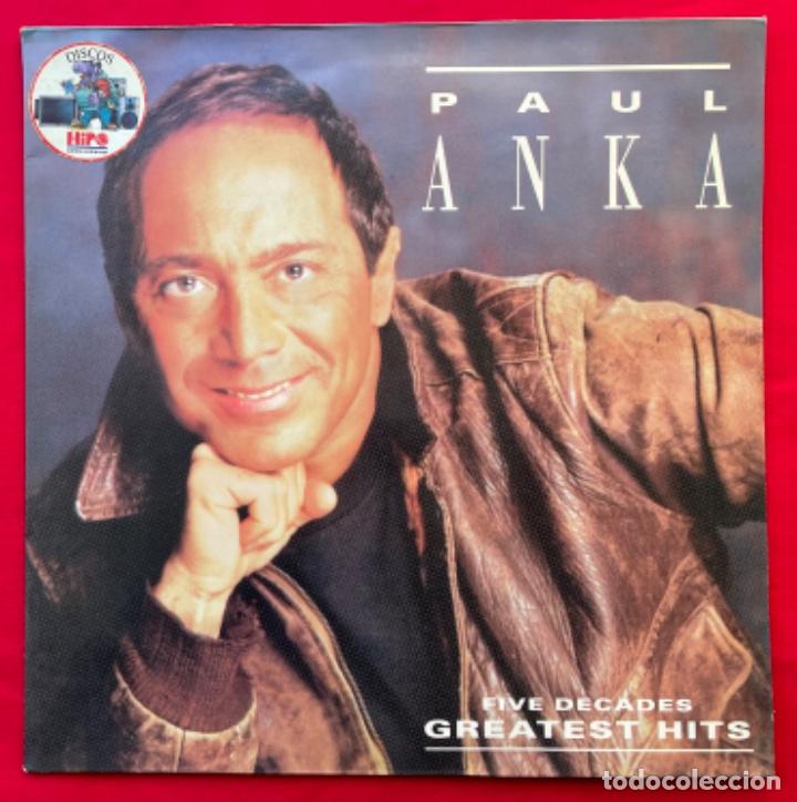 Discos de vinilo: PAUL ANKA - FIVE DECADES - GREATEST HITS - Foto 1