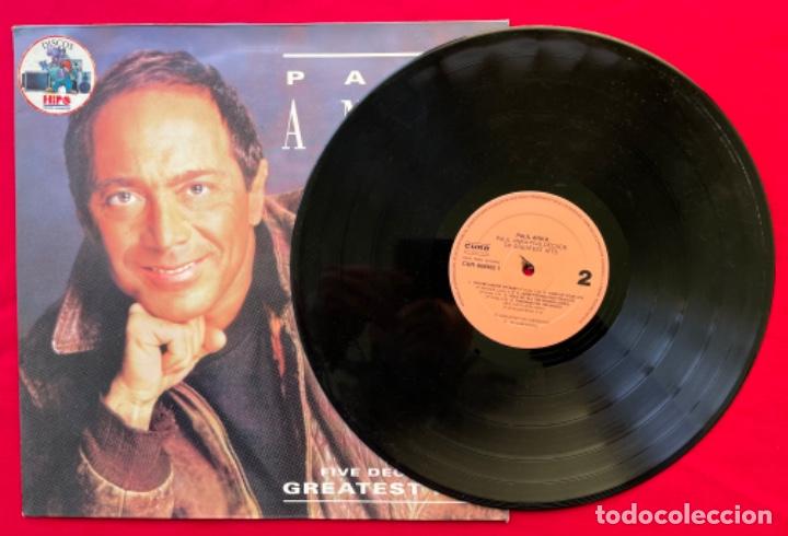 Discos de vinilo: PAUL ANKA - FIVE DECADES - GREATEST HITS - Foto 2