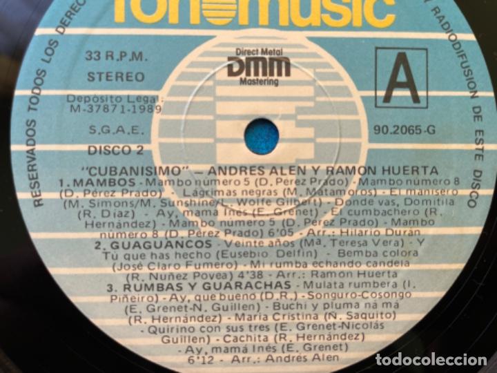 Discos de vinilo: CUBANISIMO - &iexcl; CALIENTE CALIENTE ! - 62 EXITOS DE SIEMPRE - 2 DISCOS - Foto 8