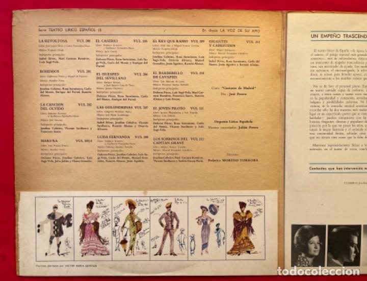 Discos de vinilo: LA CANCION DEL OLVIDO - Foto 3