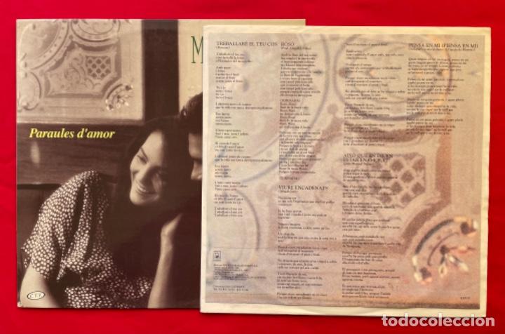 Discos de vinilo: MONCHO - PARAULES D&rsquo;AMOR - Foto 5