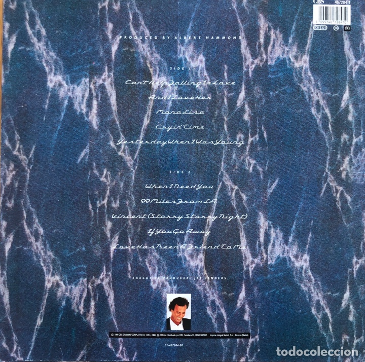 Discos de vinilo: Julio Iglesias - Starry Nights - Foto 2