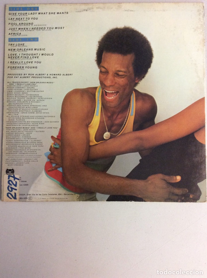 Discos de vinilo: Tony Wilson. Catch one. - Foto 2