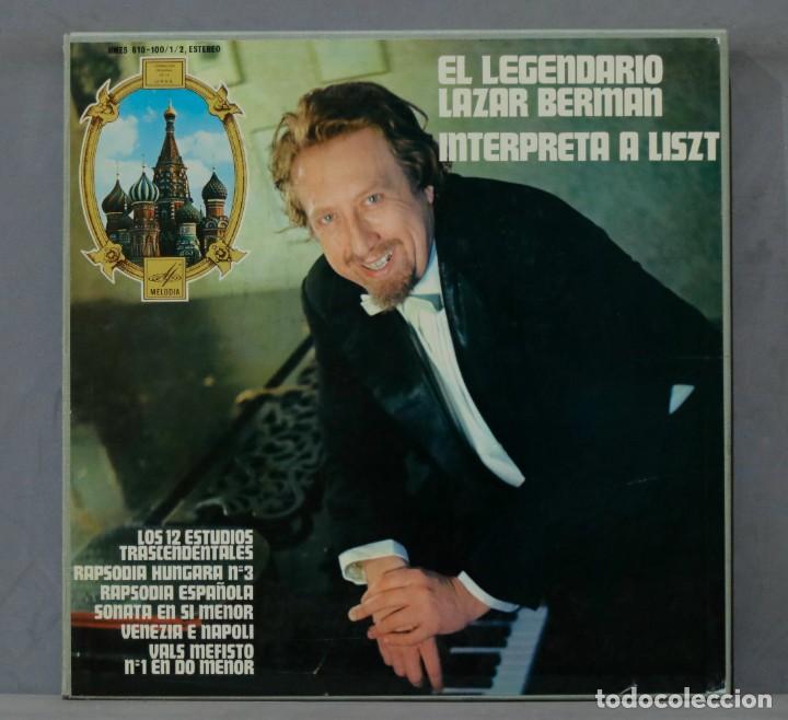 Discos de vinilo: CAJA LP. LAZAR BERMAN INTERPRETA A LISZT - Foto 1