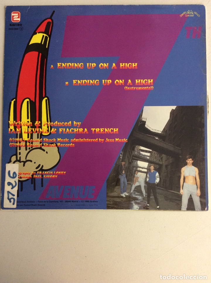Discos de vinilo: Seventh Avenue. Ending up on high. - Foto 2