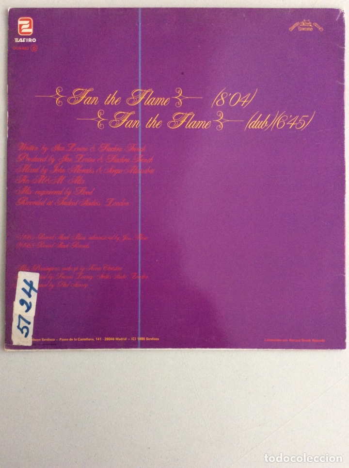 Discos de vinilo: Barbara Pennington. Fan the flame. - Foto 2