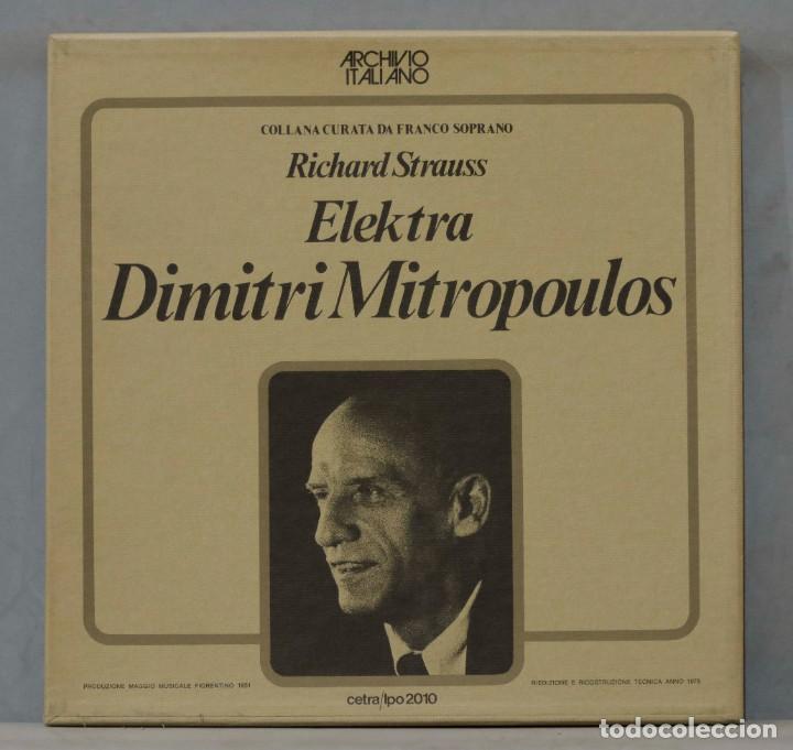 Discos de vinilo: CAJA LP. ELEKTRA. MITROPOULOS. STRAUSS - Foto 1