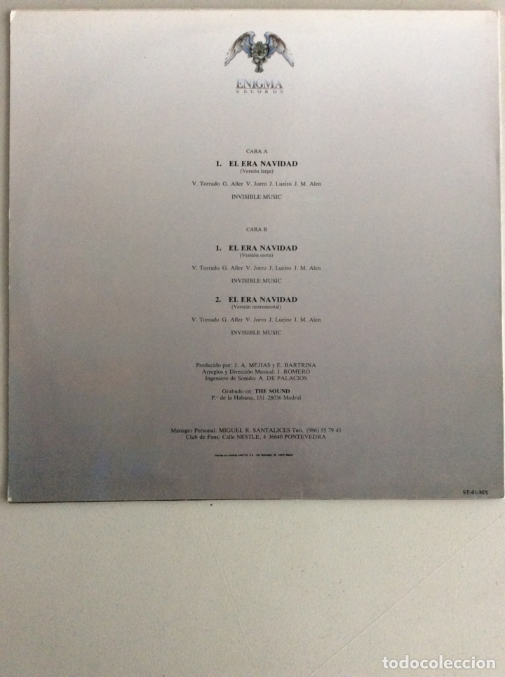 Discos de vinilo: La Se&ntilde;al. El era Navidad. - Foto 2