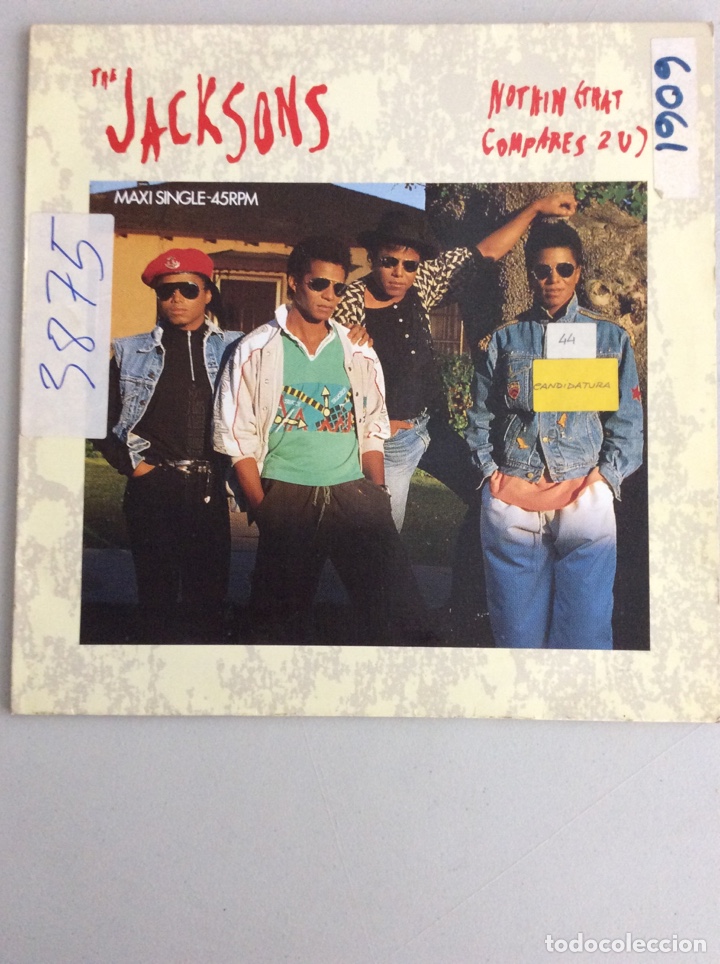 Discos de vinilo: The Jacksons. Nothin (that compares 2U) - Foto 1