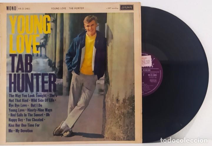 Discos de vinilo: LP TAB HUNTER - YOUNG LOVE - PROMO - Foto 1