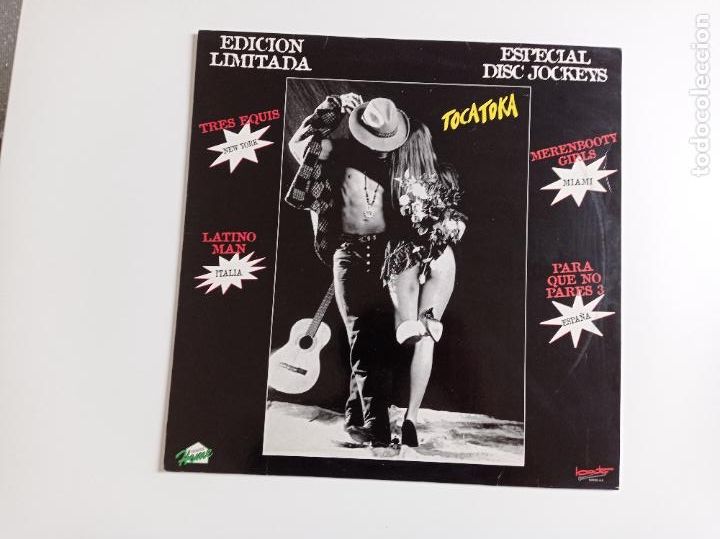 Dischi in vinile: Tres equis,latino man,merenbooty Girls,para que no pares 3.edicion limitada