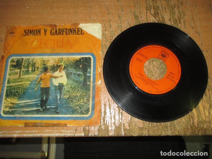 Discos de vinilo: SIMON & GARFUNKEL - CECILIA - SINGLE - SPAIN - CBS - IBL - - Foto 1