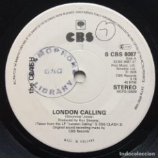 Discos de vinilo: THE CLASH ‎– LONDON CALLING / ARMAGIDEON TIME , UK 1979 CBS